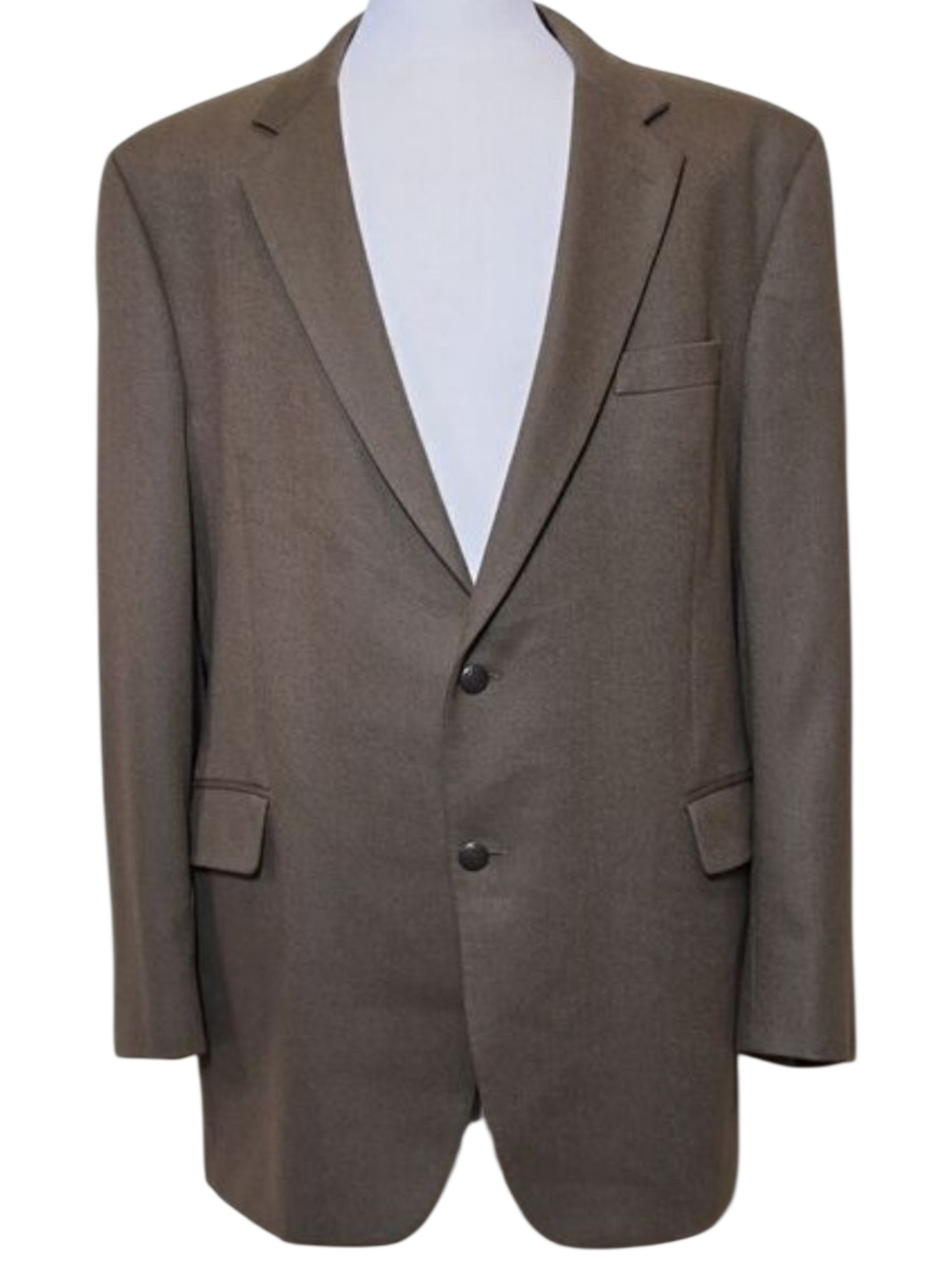 Jos. A. Bank Wool Cashmere Blazer Jacket Suit Sports‎ Coat 48L Long Quiet Luxury